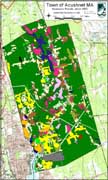 1999 MassGIS land use data for the town of Acushnet, MA