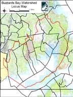Locus Map of Town of Acushnet