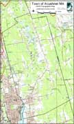 Topographic Map of the Town of Acushnet