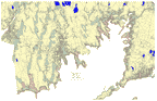 Detailed FEMA flood insurance map for Buzzards Bay Watershed