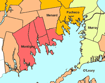 state senators map