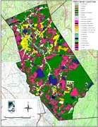 1999 land use map of Carver, MA
