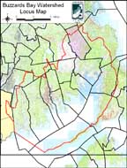 Locus Map of Town of Carver