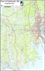Topographic Map of the Town of Dartmouth