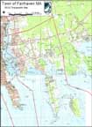 Topographic Map of the Town of Fairhaven