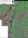 MA DEP Core wetlands in Fall River, MA