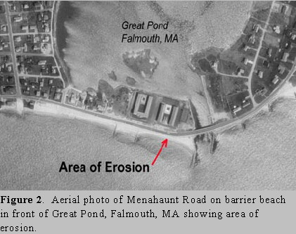 Aerial map of Great Pond, Falmouth, MA Aerial map of Great Pond, Falmouth, MA