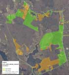 Water service in the Slocums River watershed.