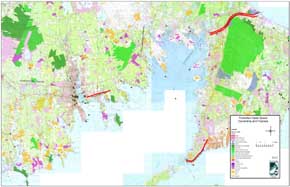 Map of Buzzards Bay Open Space