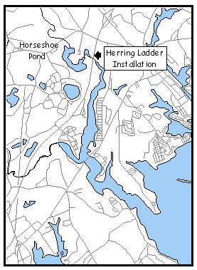 Map of the Weweantic River