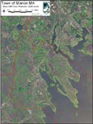 MA DEP Core wetlands in Marion, MA