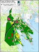 1999 land use map of Marion, MA