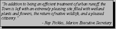 Spragues Cove brochure quote