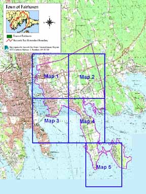 Stormwater map panel key.