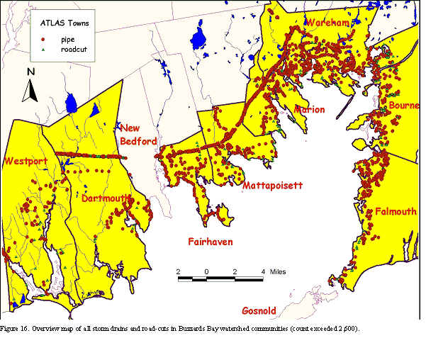 Town stormwater maps.