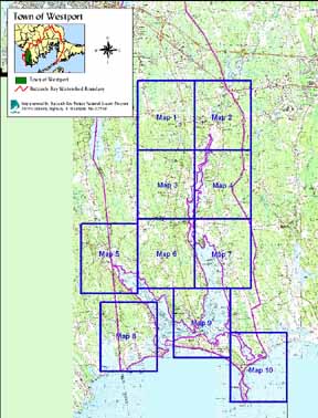 Stormwater map panel key.