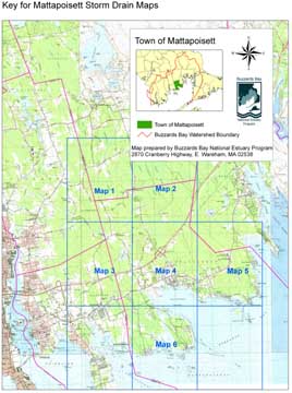 Map panel key, stormwater discharges in Map panel key, stormwater discharges in