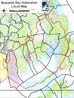 Locus Map of Town of Westport